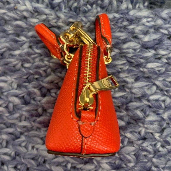 Women's Red Mini Katy Satchel Bag Charm - Picture 6 of 7